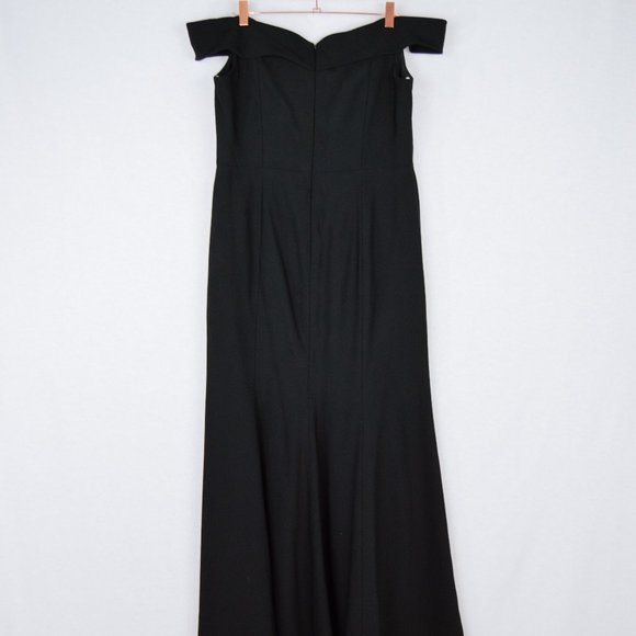 Bella Bridesmaid Black Size 10 Formal Dress - Picture 3 of 11